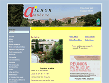 Tablet Screenshot of ailhon.fr